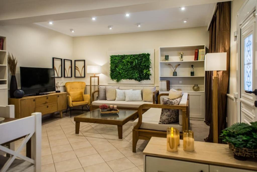 Alfa House W/ View & Barbeque In Pythagorion Villa Ngoại thất bức ảnh